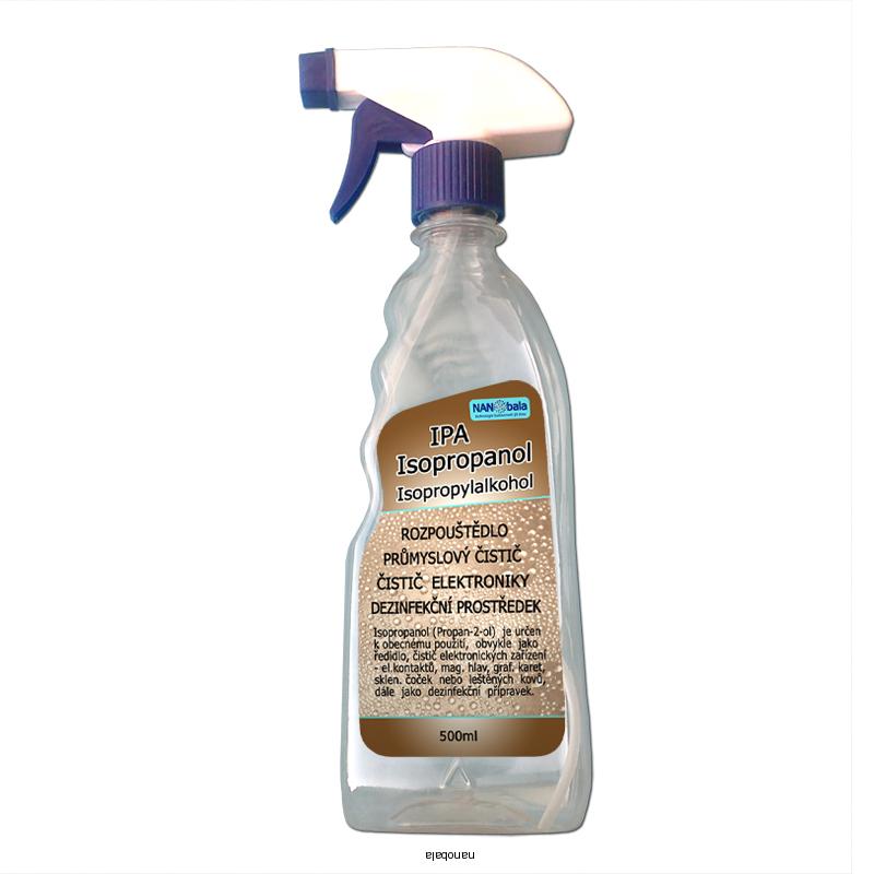 Isopropylalkohol 500 ml - čistič na 3D podložky