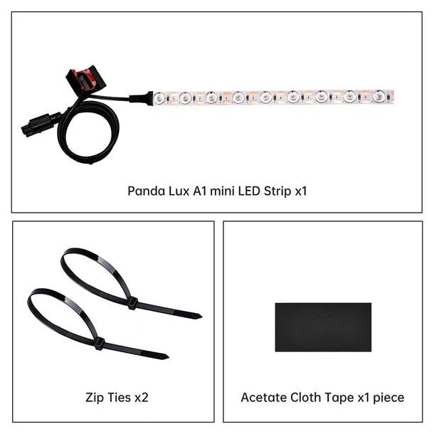 Obrázek Biqu Panda Lux LED Upgrade Kit, Bambu Lab A1 mini
