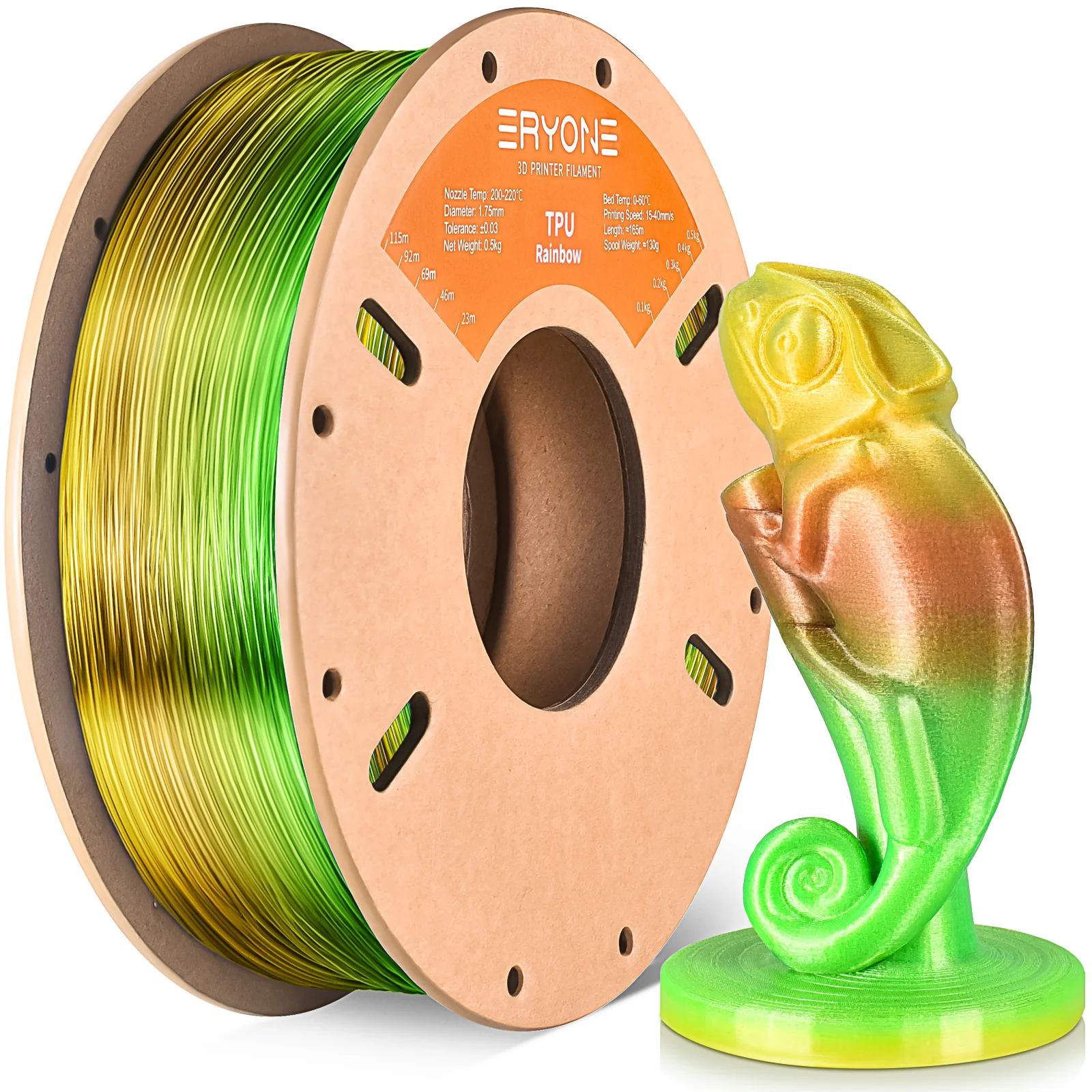 ERYONE TPU Filament - Aurora 0.5 Kg