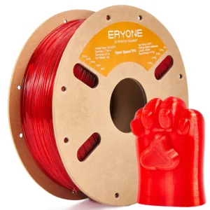 ERYONE TPU Filament – průhledná červená 1 kg