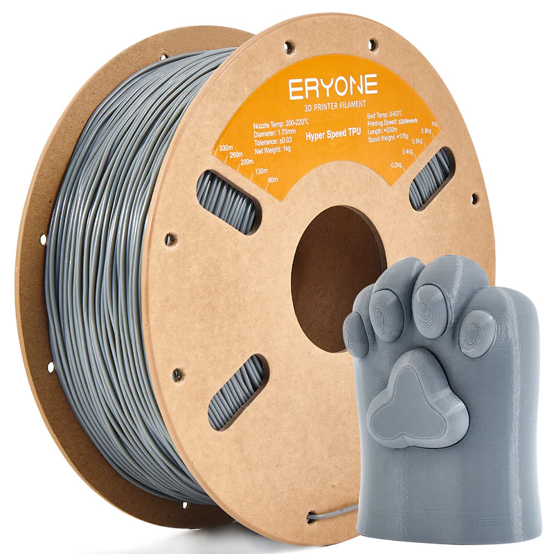 ERYONE Hyper Speed TPU Filament - šedá 1kg