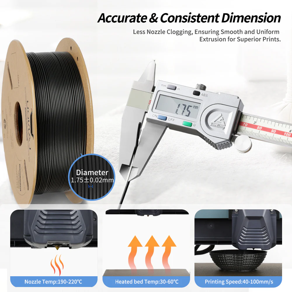 Obrázek Landu PLA modrá 1 kg - plastová cívka