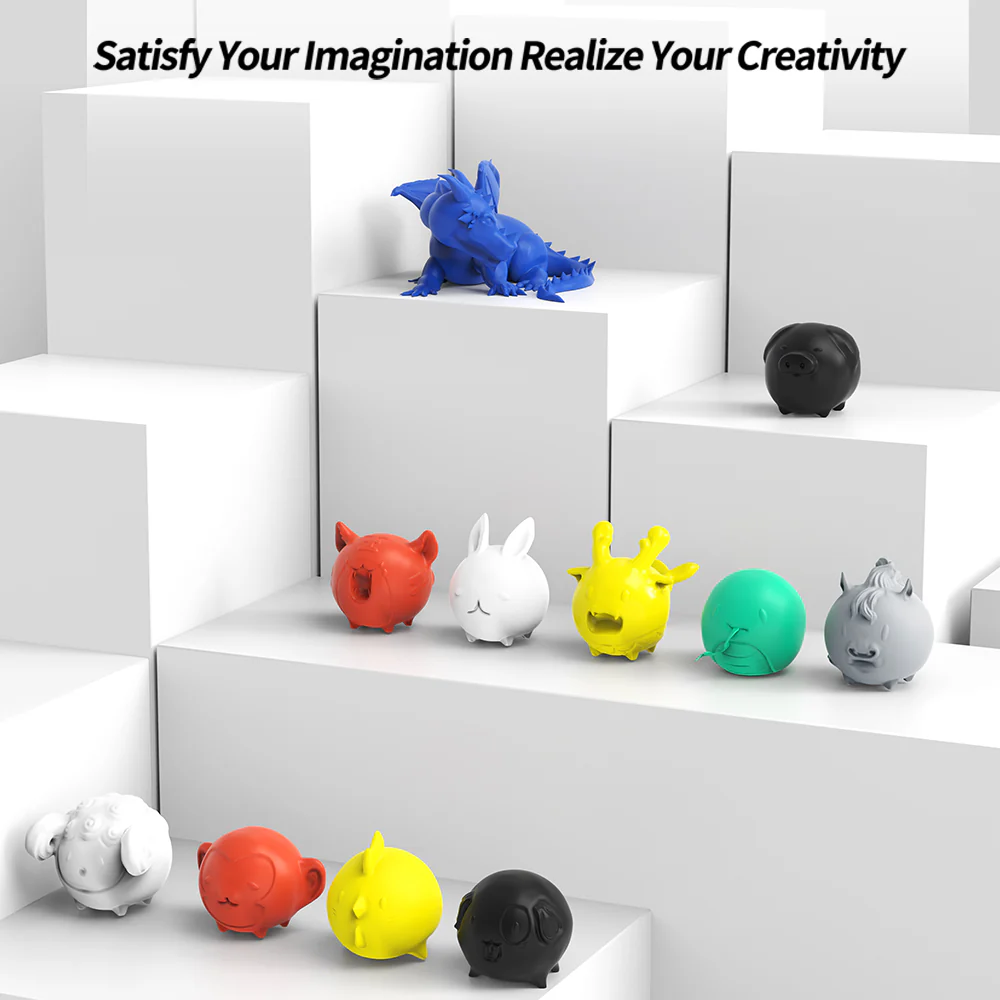 Obrázek Landu PLA modrá 1 kg - plastová cívka