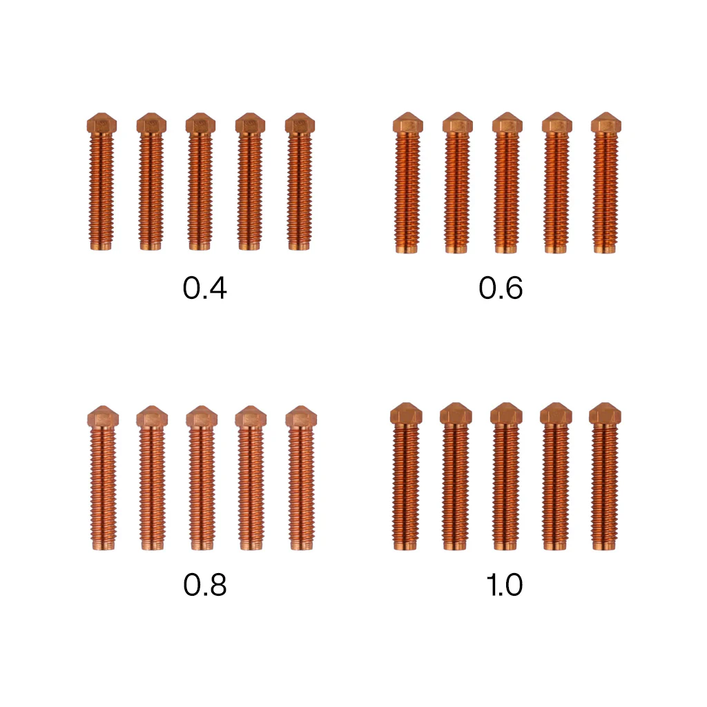 Elegoo OrangeStorm Giga - mosazná tryska