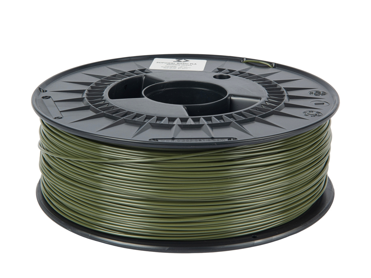 Obrázek 3DPower PLA Basic - Vojensky Zelená / Military Green 1 kg