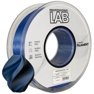 Prof. Lab PLA Silk Dual Color Black Blue (černá, modrá) 1 kg