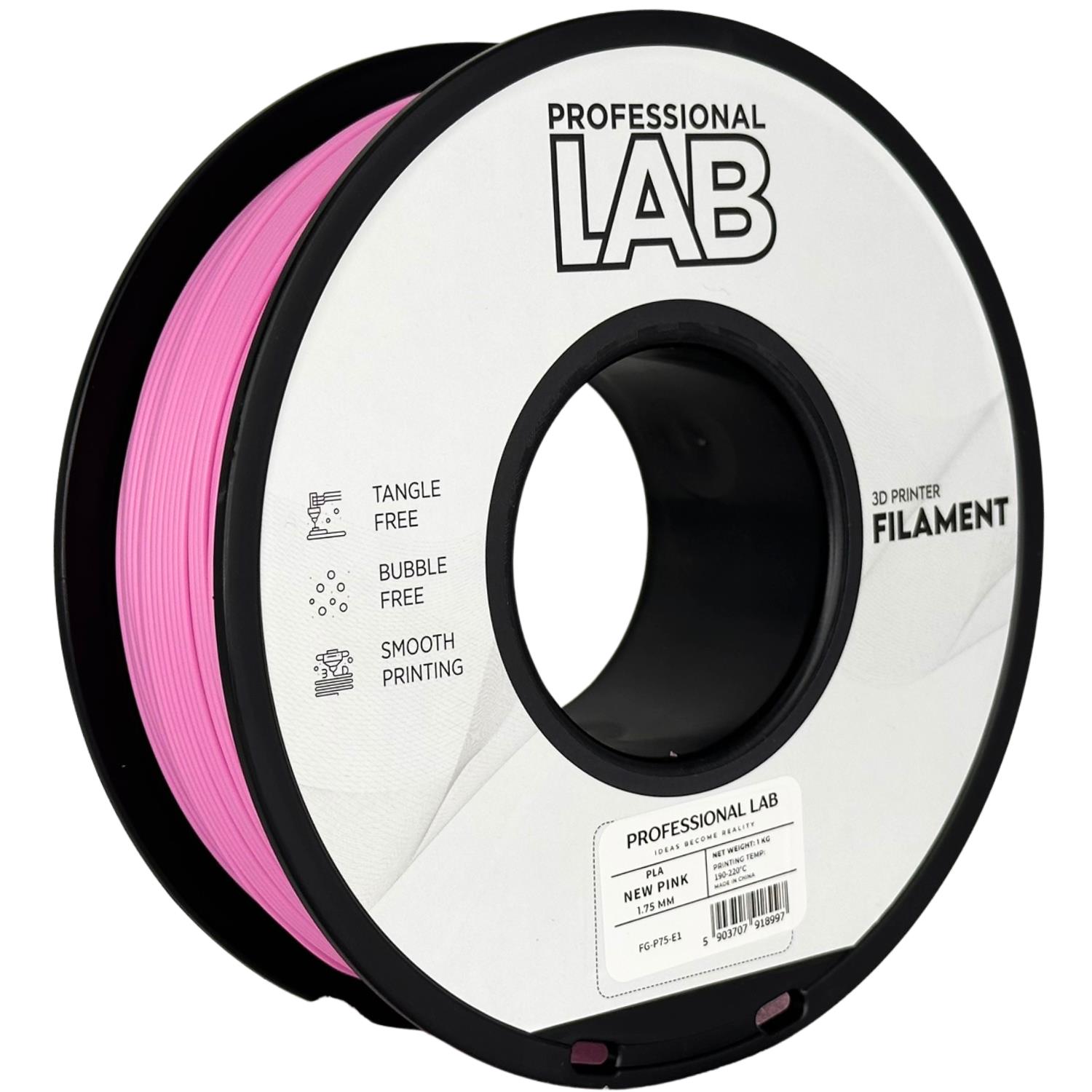 Obrázek Prof. Lab PLA Basic New Pink (růžová) 1 kg