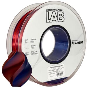 Prof. Lab PLA Silk Dual Color Red Blue (červená, modrá) 1 kg