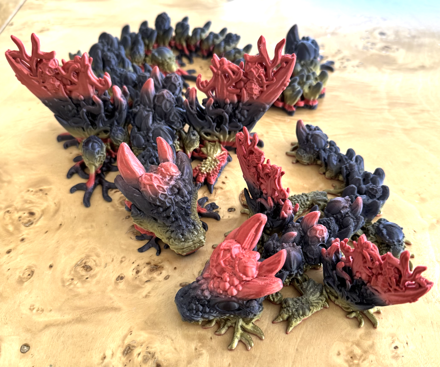 Obrázek Zamořený drak - dospělý s křídly