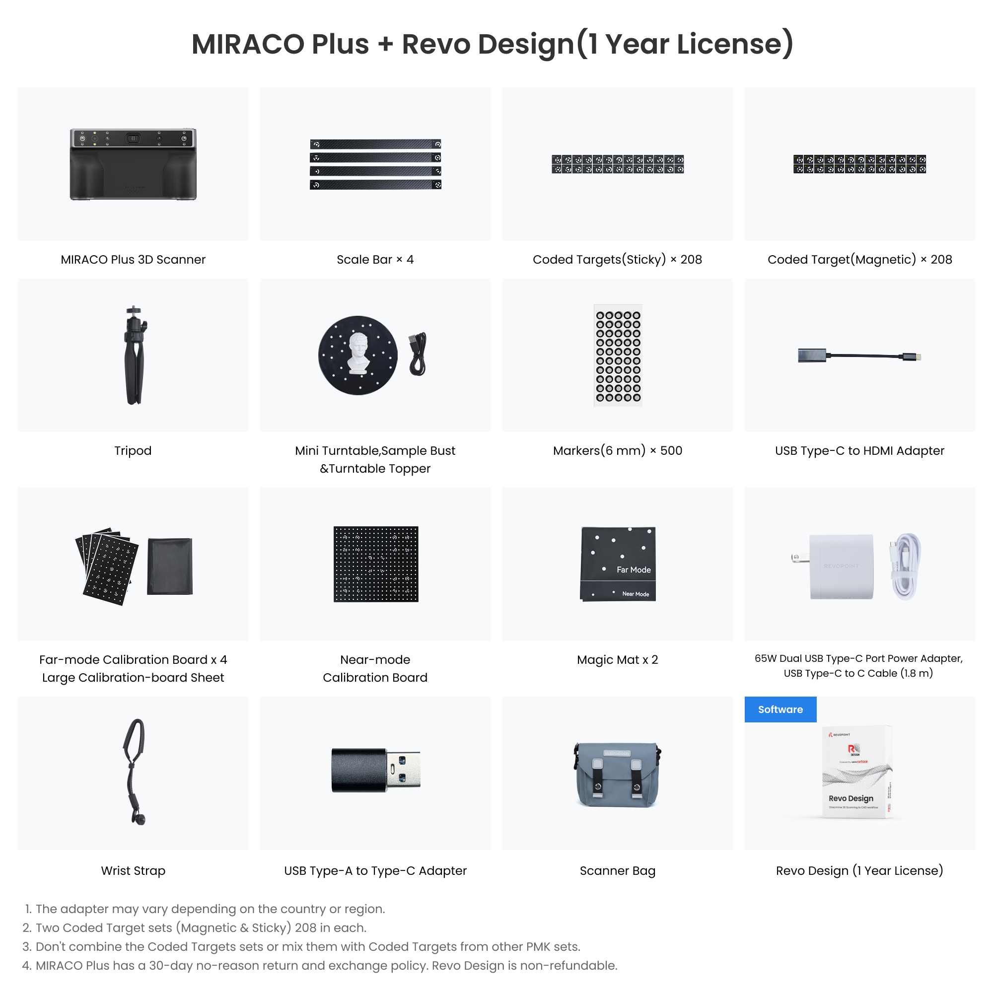 Obrázek 3D skener Revopoint MIRACO Plus