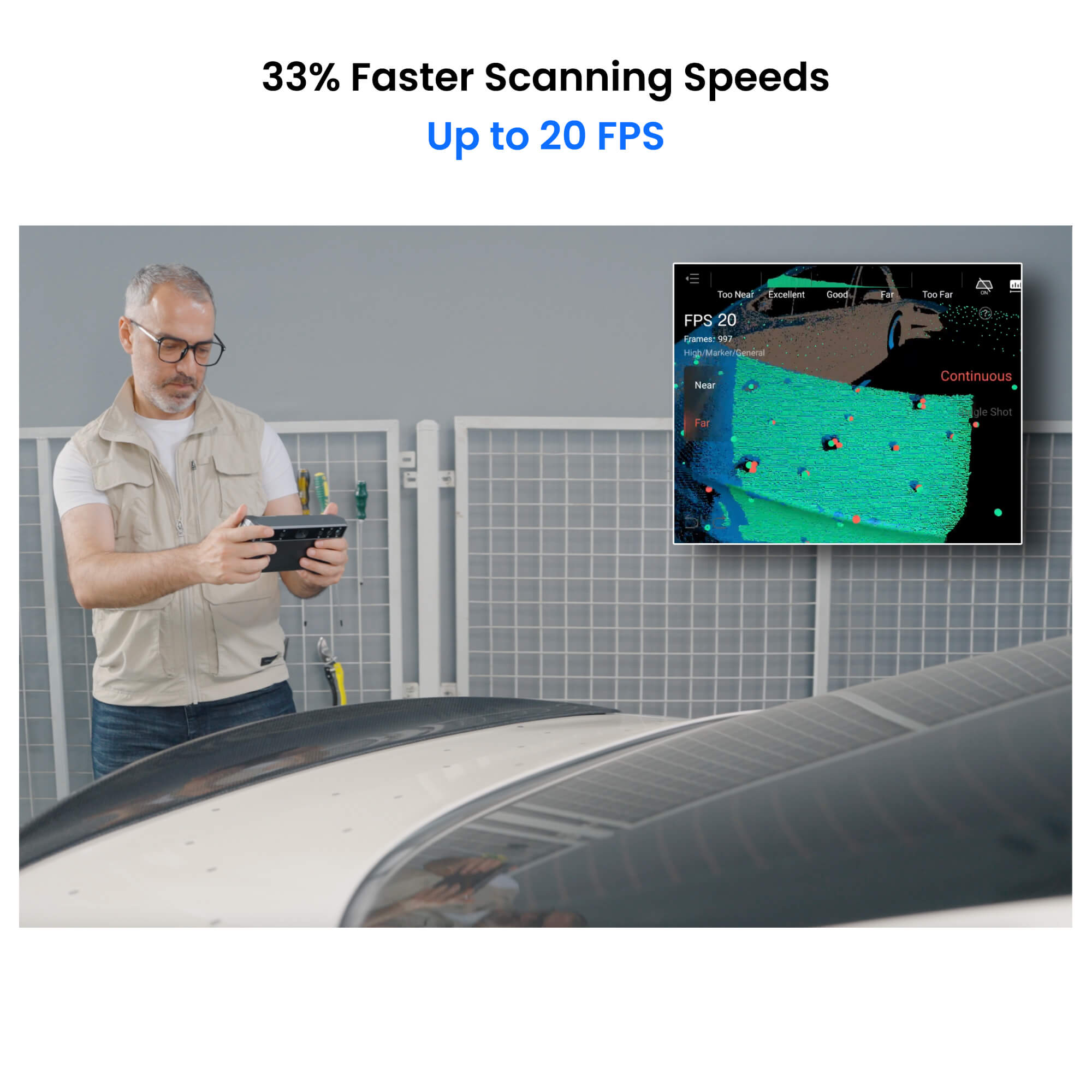 Obrázek 3D skener Revopoint MIRACO Plus