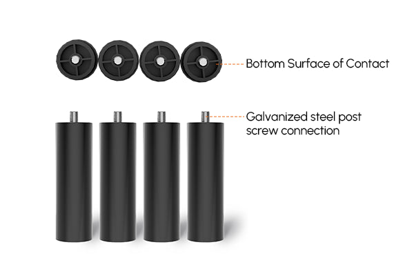 Obrázek AlgoLaser Zvedací Nožičky Happy Feet (Universal Raisers 1.0) – Podložky pro gravírku/plotr