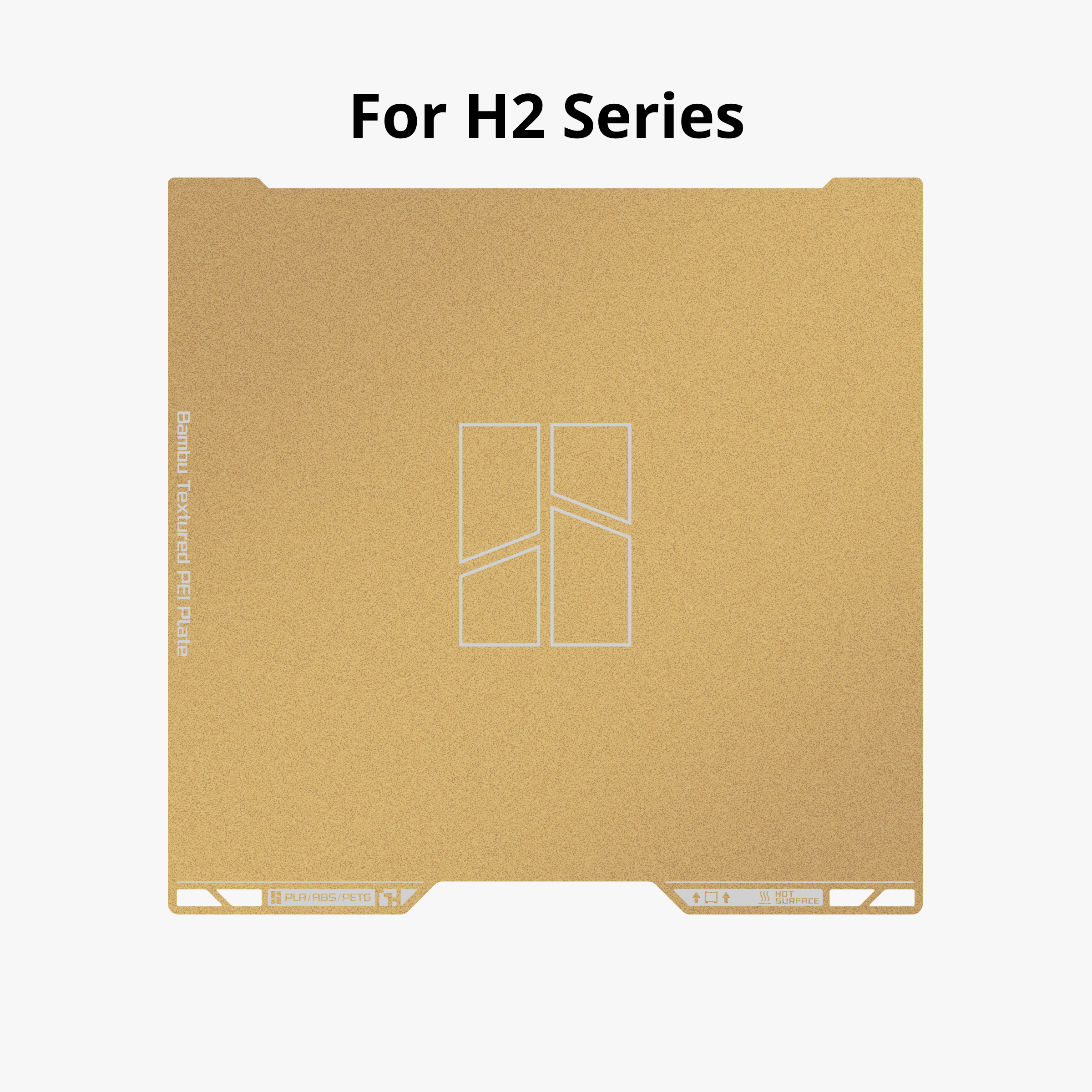 Bambu Lab H2 Series Textured PEI Plate - FAP025