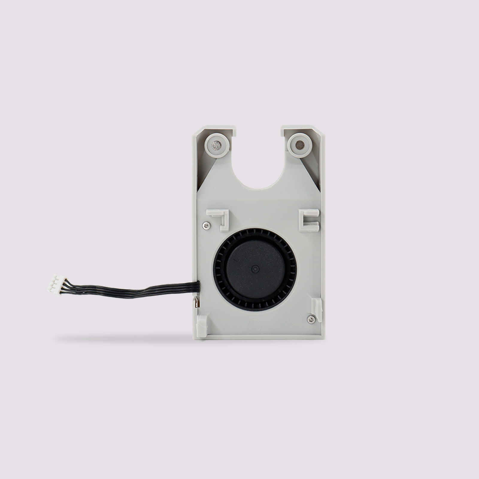 QIDI Q2 Model Cooling Fan (part cooling fan) - front view on neutral light background, official product image