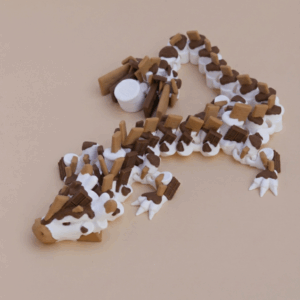 S’mores drak – dospělý – barevný XS