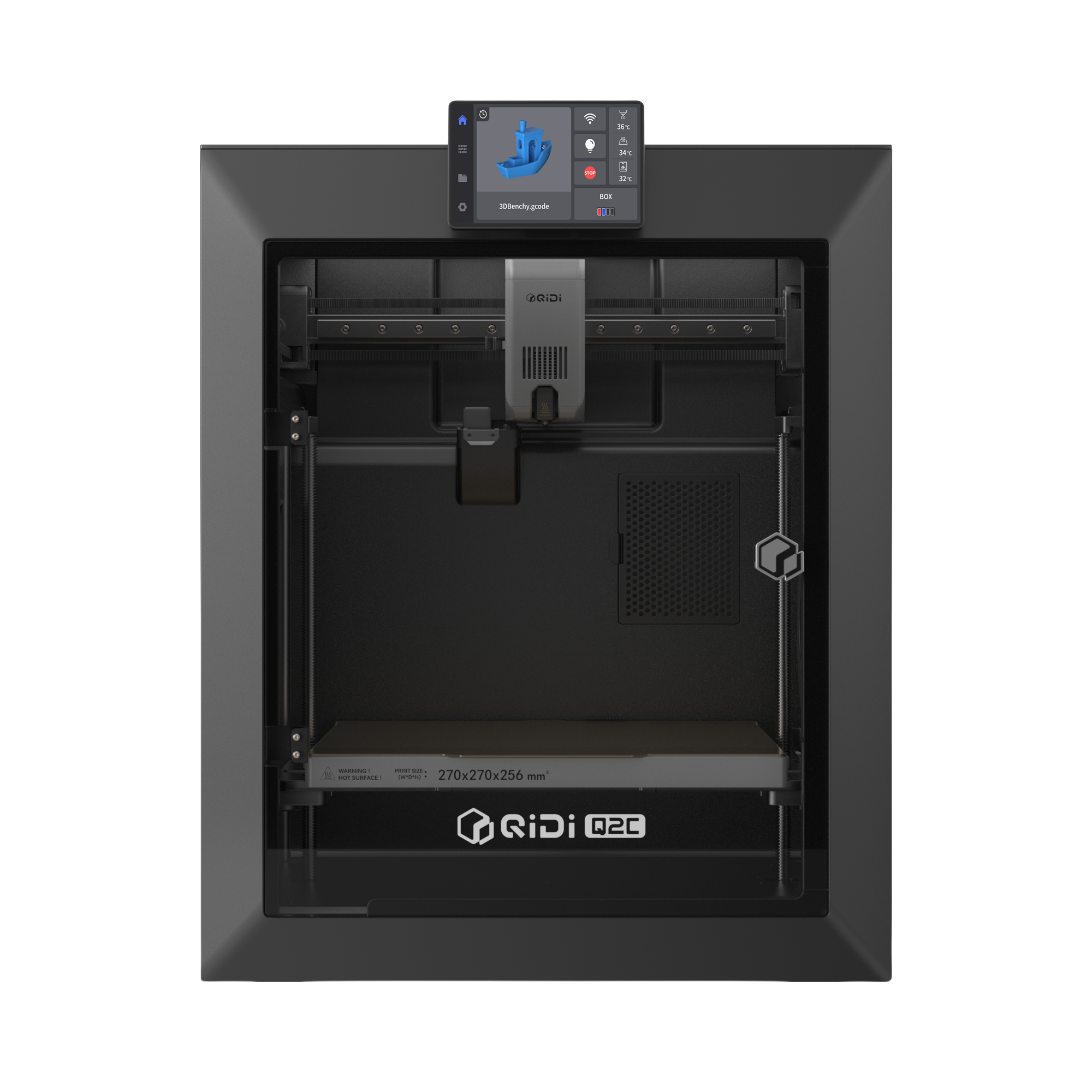 QIDI Q2C 3D Printer – front view on white background (official manufacturer image).