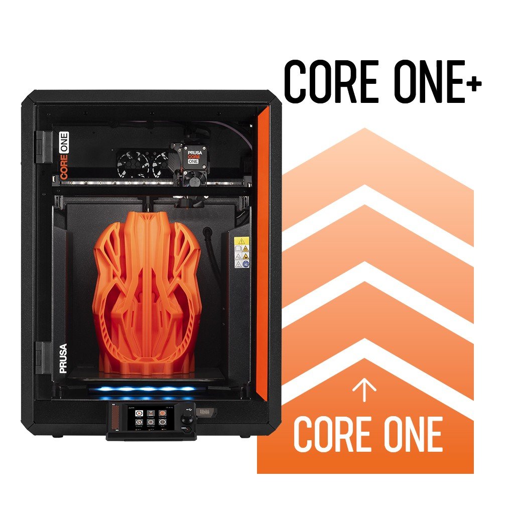 Prusa CORE One na CORE One+ upgrade