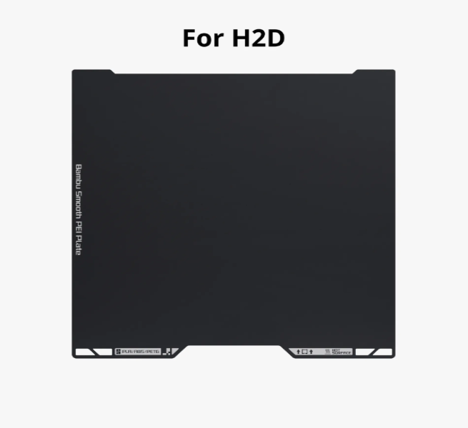 Bambu Lab Smooth PEI Plate H2D/H2S- FAP026