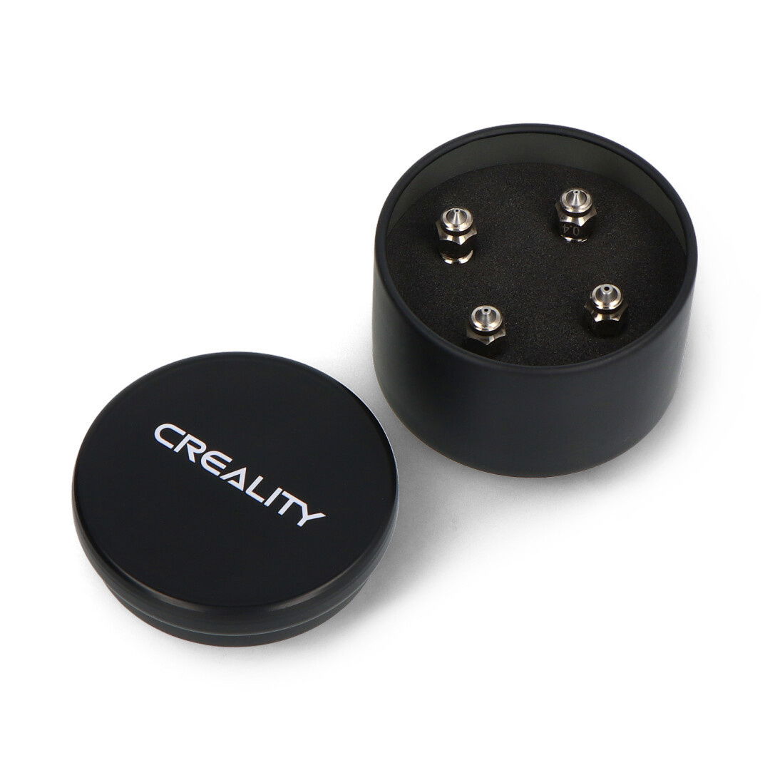Creality K1 sada High Flow tvrzených trysek 0,4 / 0,6 / 0,8 mm - 4ks