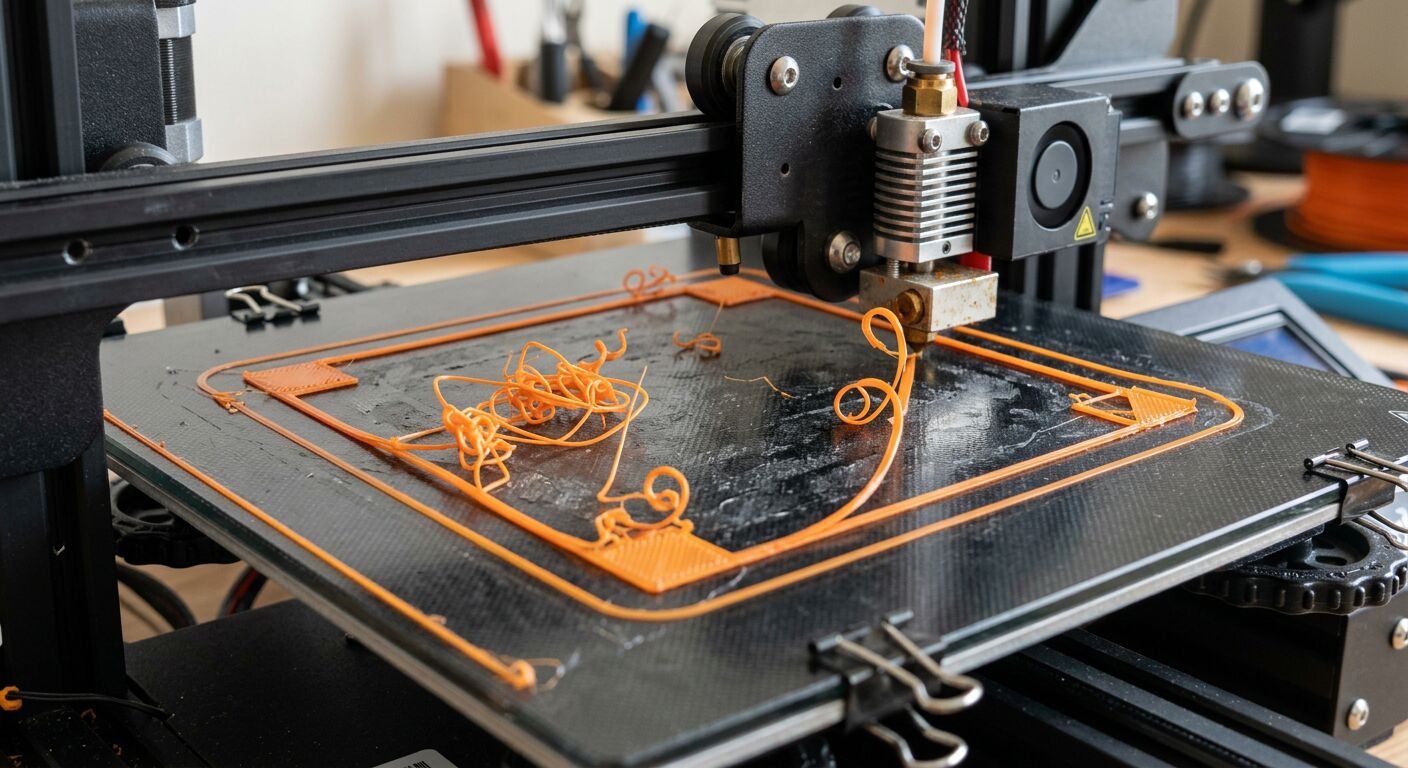 Nejčastější chyby 3D tisku a jak je opravit